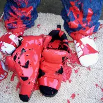 DC skater shoe poll result II - paint